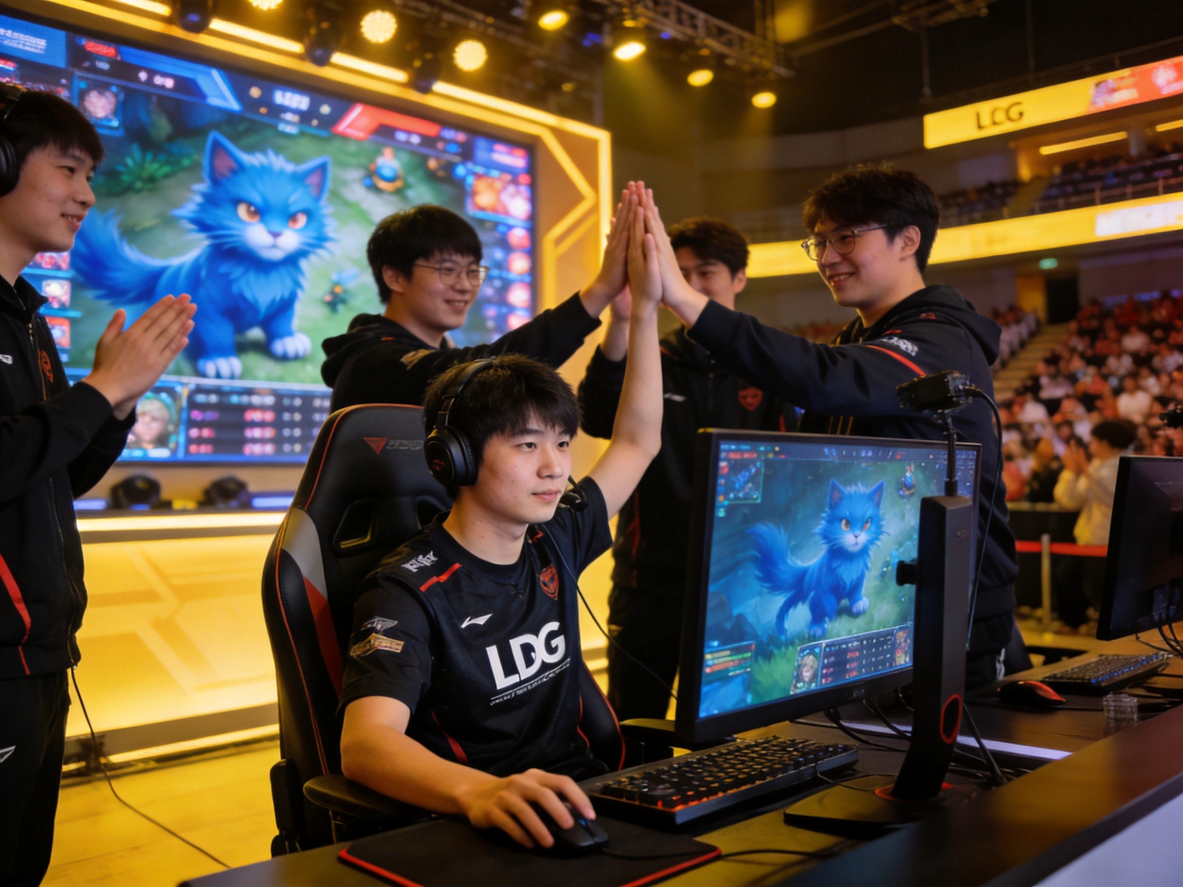 LGD 逆转获胜 雷火电竞战报